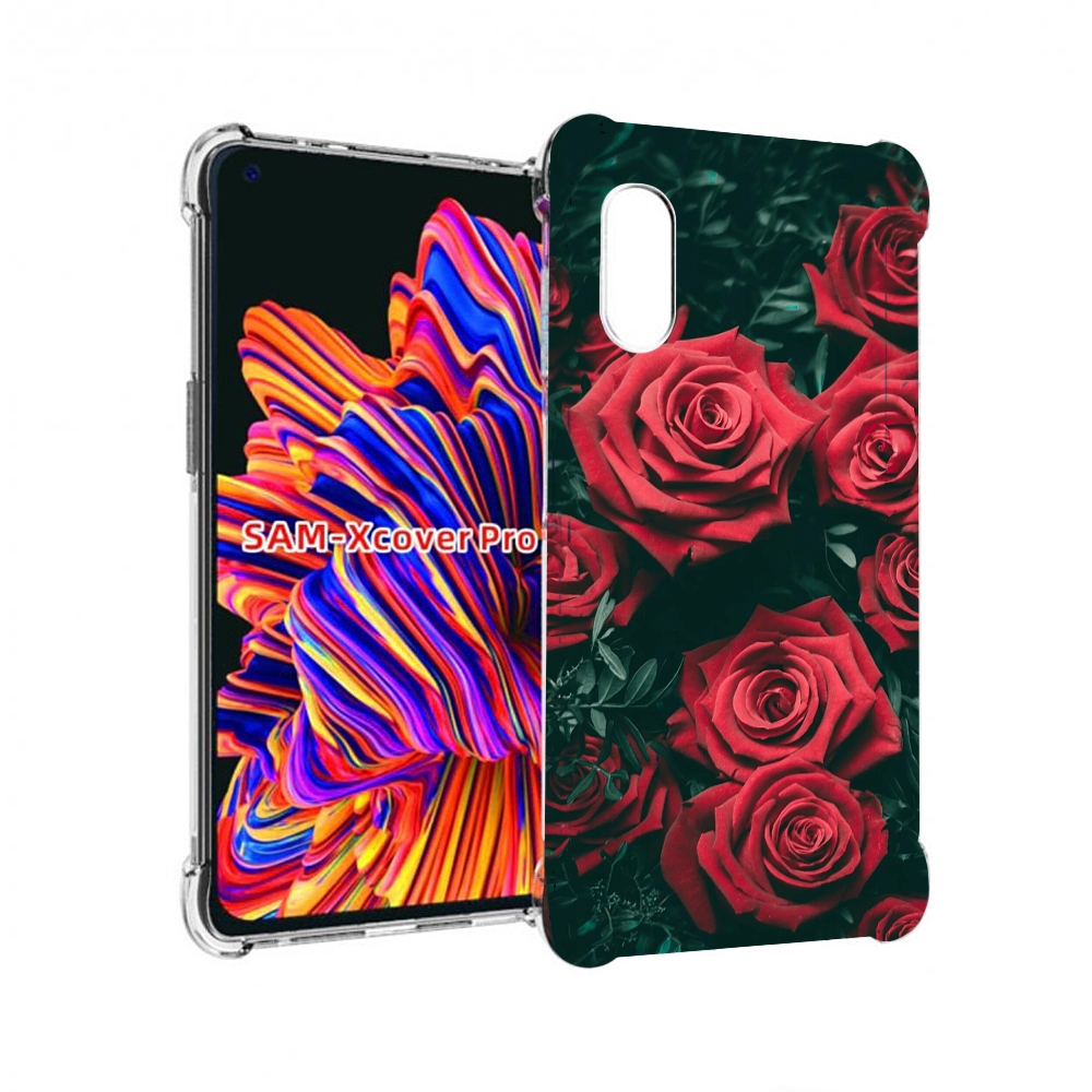 

Чехол MyPads красные-бархатные-розы для Samsung Galaxy Xcover Pro 1, Прозрачный, Tocco