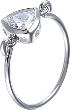 

Кольцо женское Джей Ви R150079A р.17.5, R150079A
