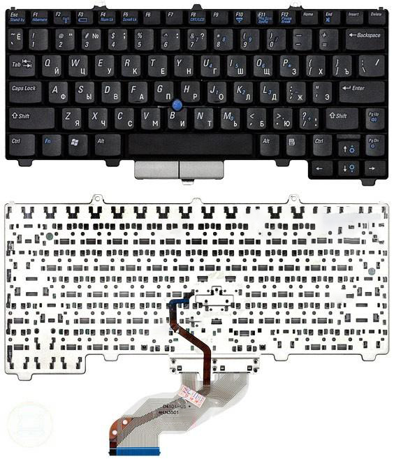 

Клавиатура для ноутбука Dell Latitude D410 J5818 черная