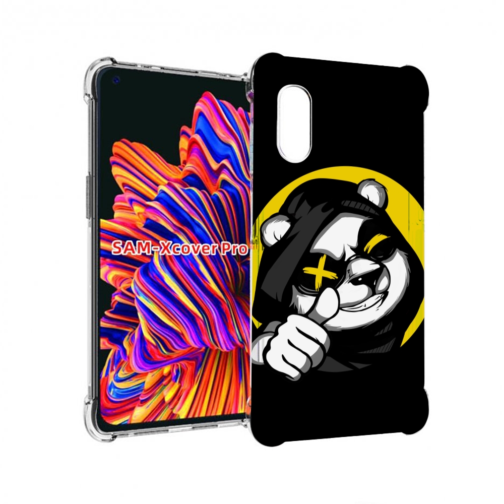 

Чехол MyPads крутая пандочка ок для Samsung Galaxy Xcover Pro 1, Прозрачный, Tocco