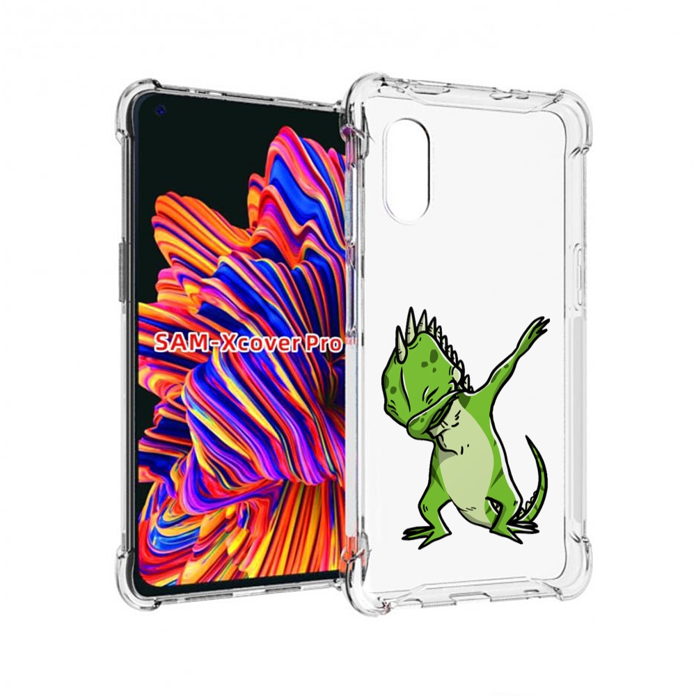 

Чехол MyPads крутая-ящерица для Samsung Galaxy Xcover Pro 1, Прозрачный, Tocco