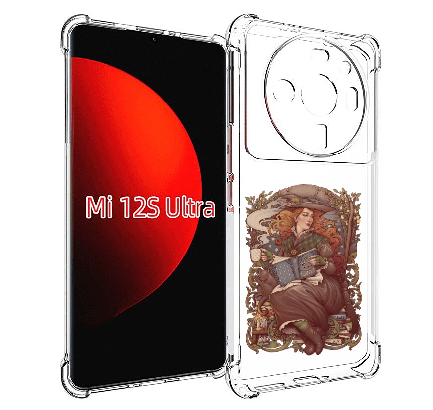 

Чехол MyPads Женские_126 для Xiaomi 12S Ultra, Прозрачный, Tocco