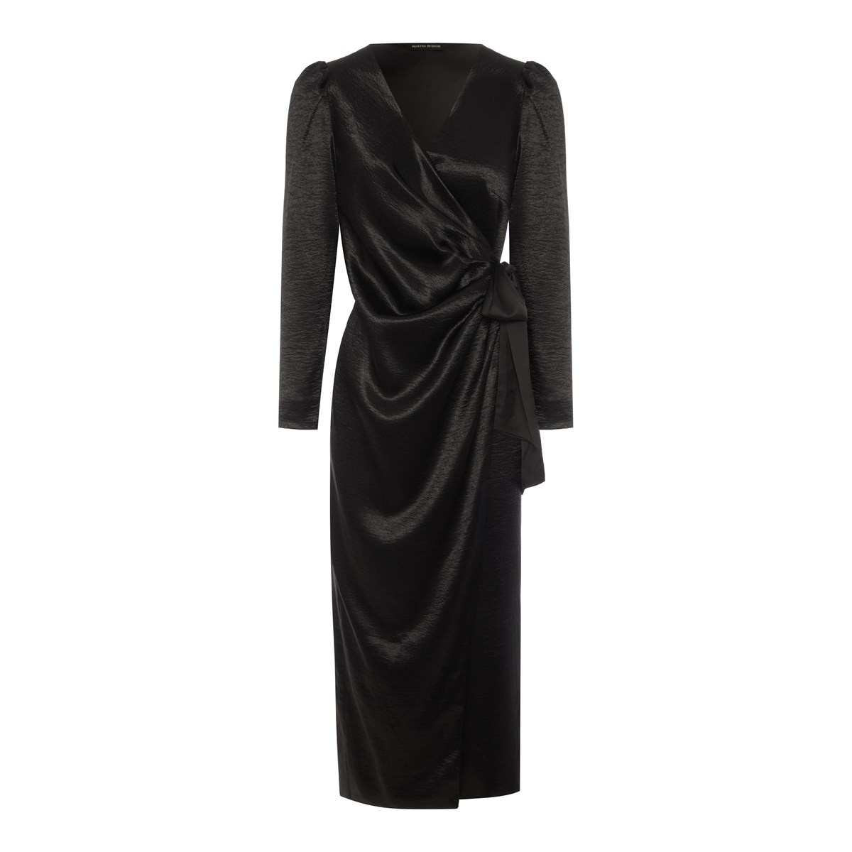 

Платье женское MARINA BUDNIK 27689 черное 46/48, Черный, 27689