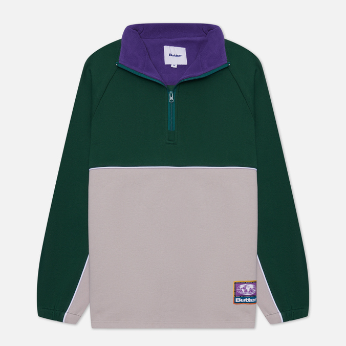 

Мужская толстовка Butter Goods Forte 1/4 Zip зелёный, Размер S, Зеленый, Forte 1/4 Zip