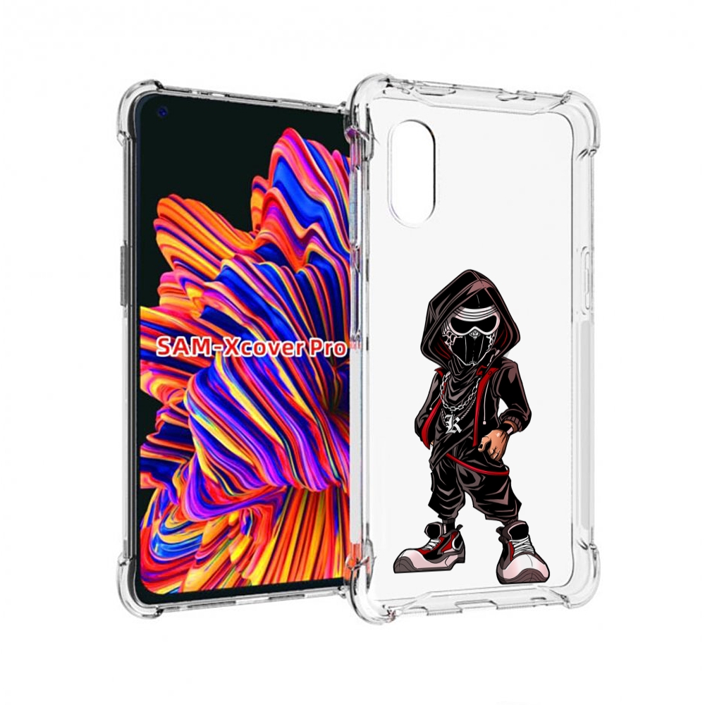 

Чехол MyPads крутой-ниндзя для Samsung Galaxy Xcover Pro 1, Прозрачный, Tocco