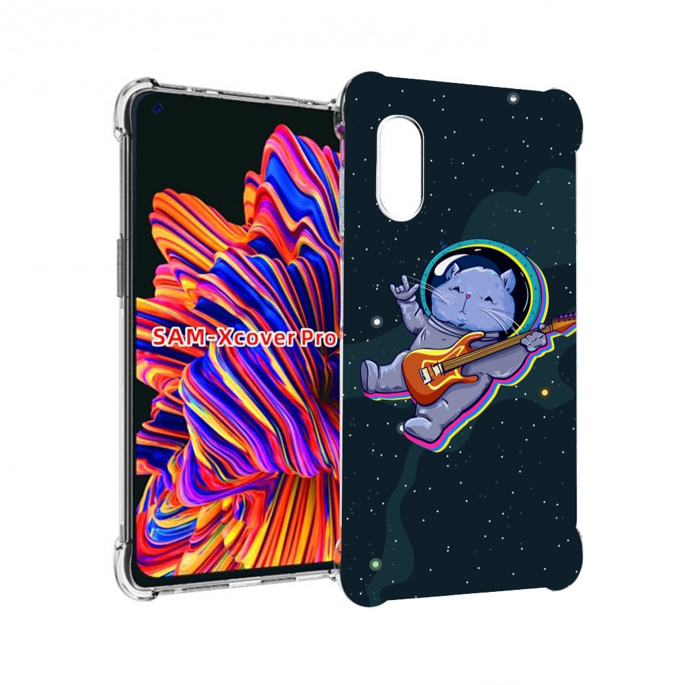 

Чехол MyPads крутой-хомяк-в-космосе для Samsung Galaxy Xcover Pro 1, Прозрачный, Tocco