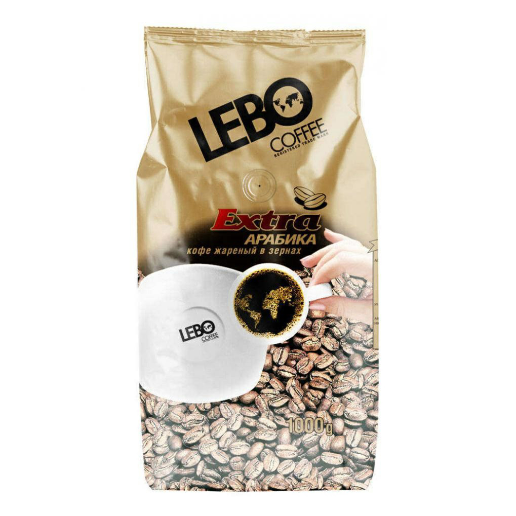 

Кофе Lebo Extra Арабика в зернах 1 кг