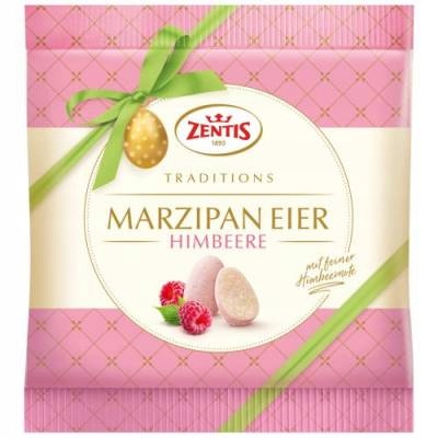 

Конфеты марципановые Zentis-Marzipan Яйцо малина 125 г