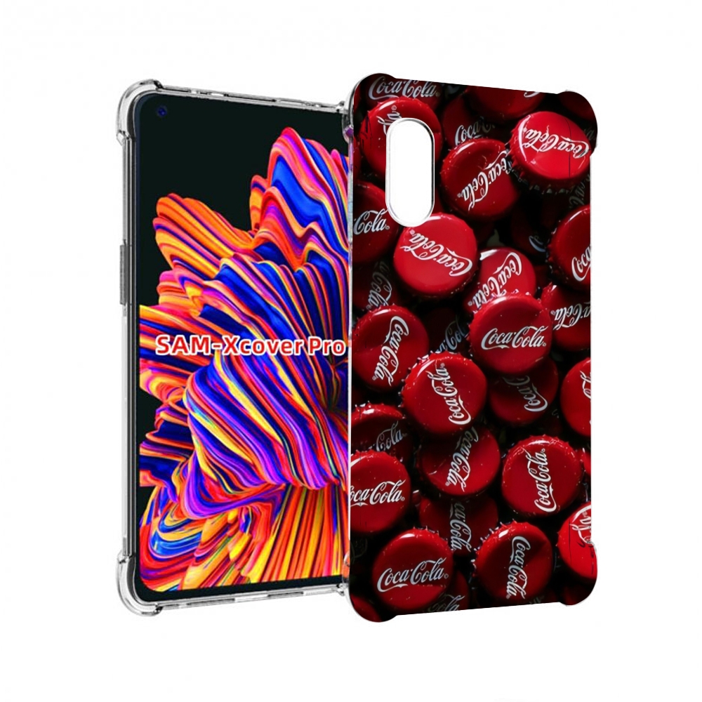 

Чехол MyPads крышки от кокаколы для Samsung Galaxy Xcover Pro 1, Прозрачный, Tocco
