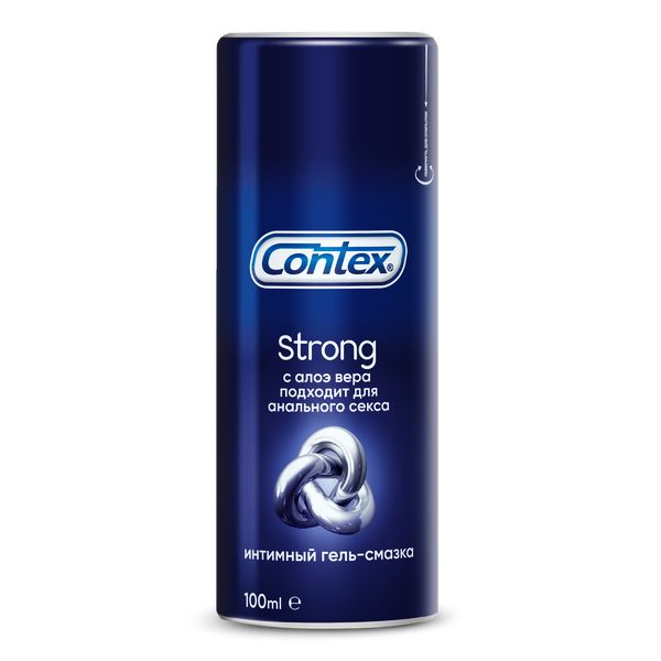 фото Гель-смазка contex plus strong 100 мл