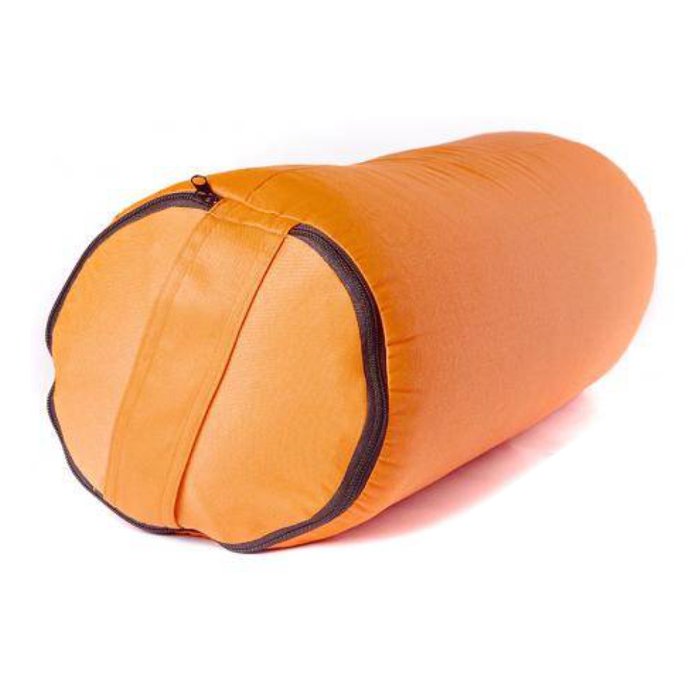 Подушка для бани Bodhi Валик с лузгой 70х22х22 см оранжевый