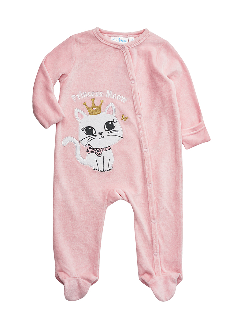 

Комбинезон детский Kari baby AW22B12603704, розовый, 68, AW22B12603704