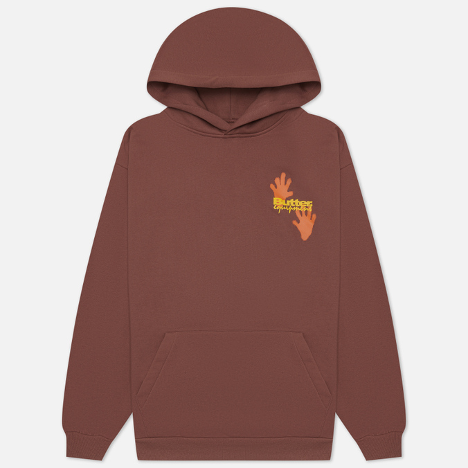 

Мужская толстовка Butter Goods Amphibian Hoodie коричневый, Размер XXL, Amphibian Hoodie