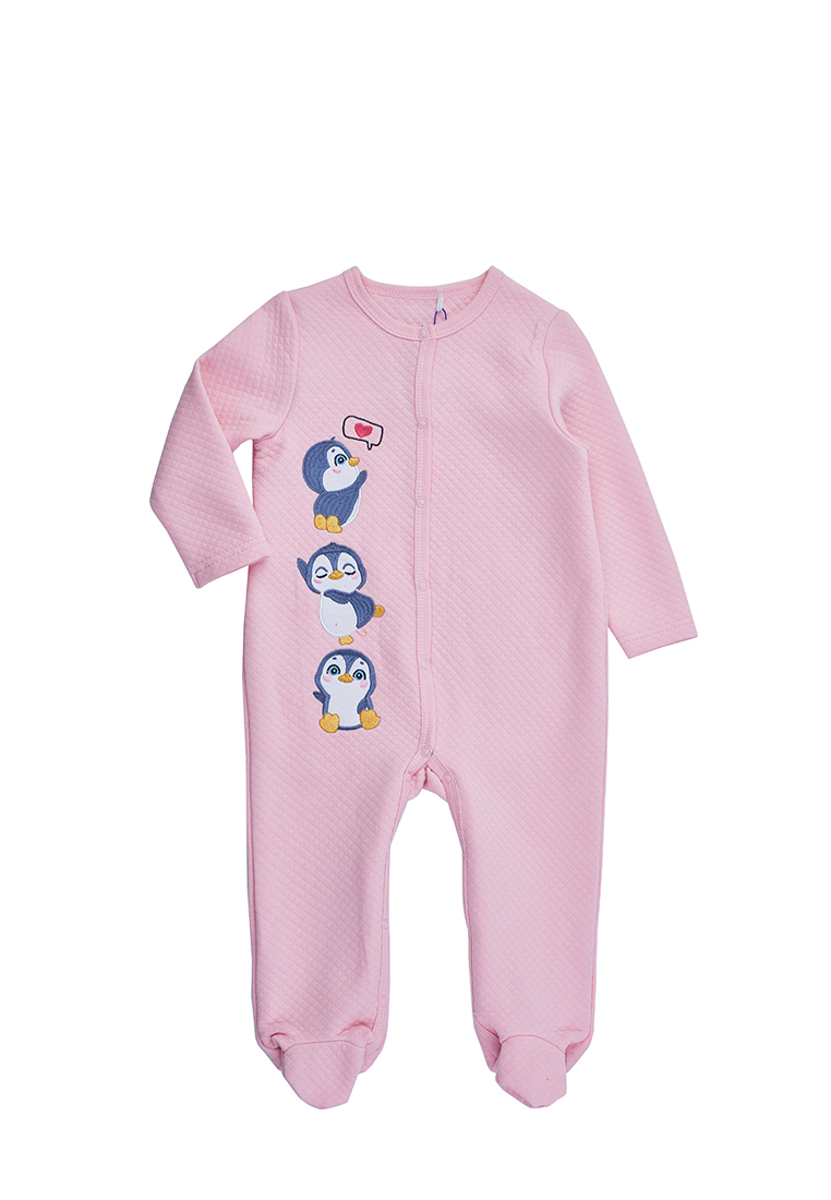 

Комбинезон детский Kari baby AW22B145, светло-розовый, 80, AW22B145