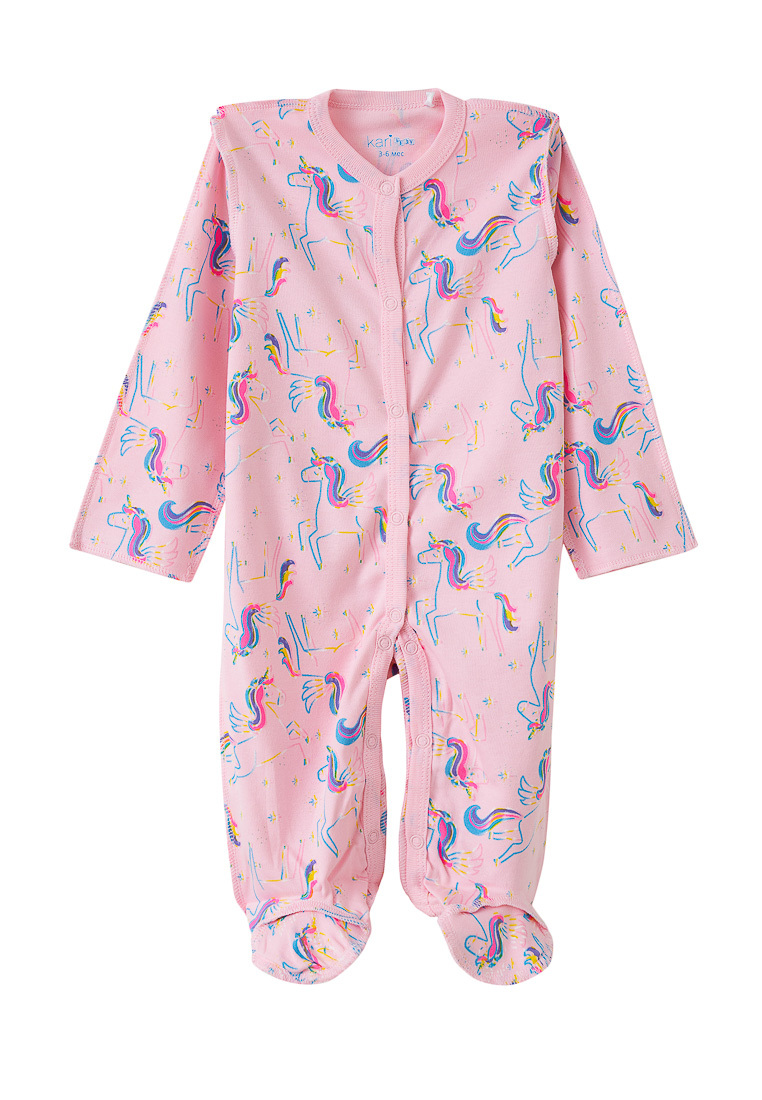 

Комбинезон детский Kari baby AW22B06003502, розовый, 68, AW22B06003502
