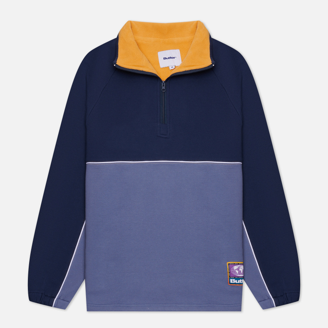 

Мужская толстовка Butter Goods Forte 1/4 Zip синий, Размер L, Forte 1/4 Zip
