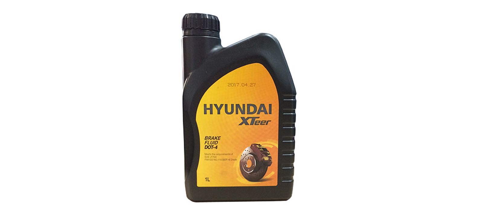 фото Жидкость тормозная brake fluid dot-4 - 1 литр hyundai xteer арт. 2010853