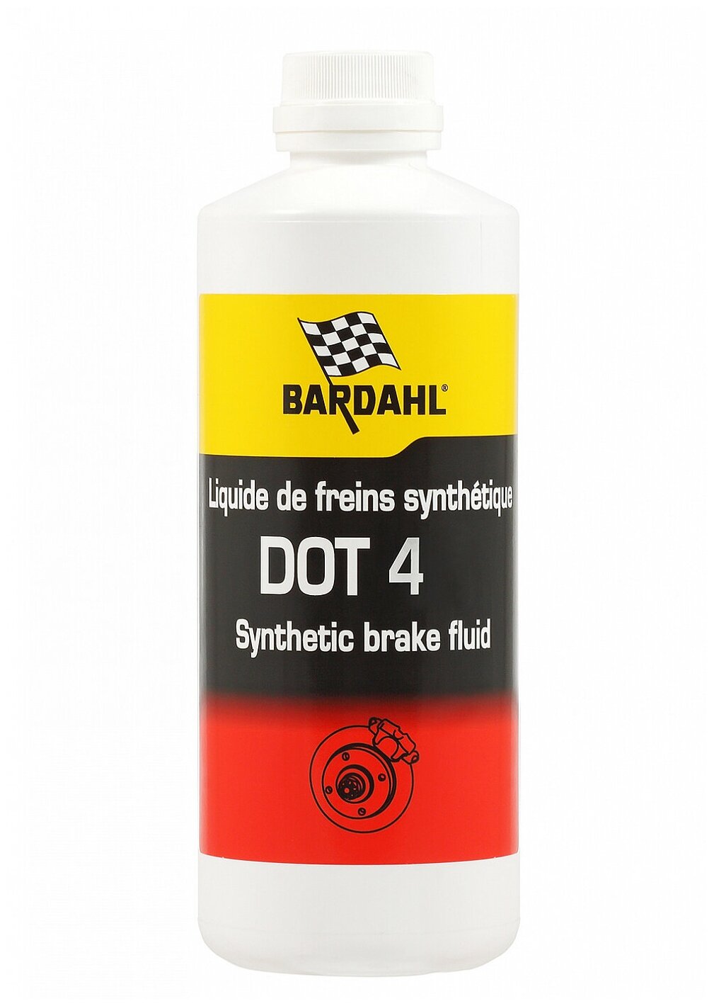 фото Жидкость тормозная dot 4 500ml bardahl арт. 4956