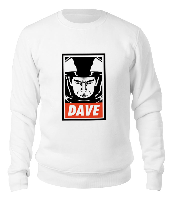 

Свитшот Printio Dave (2001: a space odyssey) белый 2XL, Dave (2001: a space odyssey)