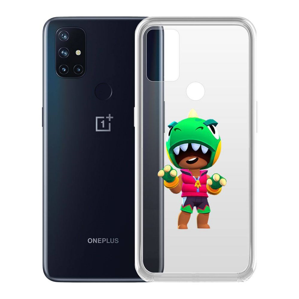 

Чехол-накладка Brawl Stars-Дино Леон для OnePlus Nord N10 5G