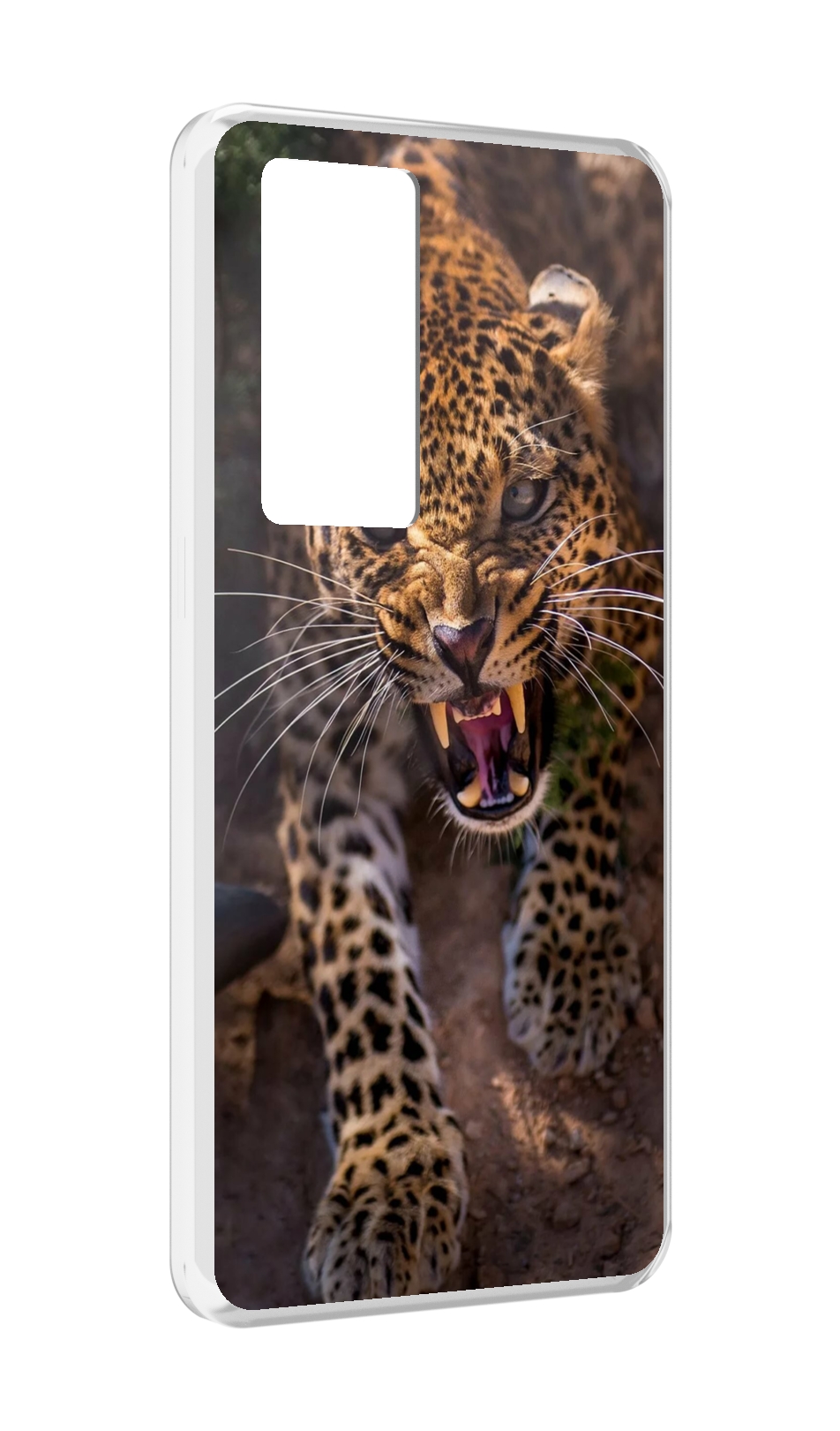

Чехол MyPads Злой-гепард для Realme GT Master Explorer Edition, Прозрачный, Tocco