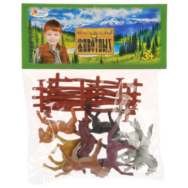 

Фигурки Играем Вместе Лошади, 8 шт. в ассортименте