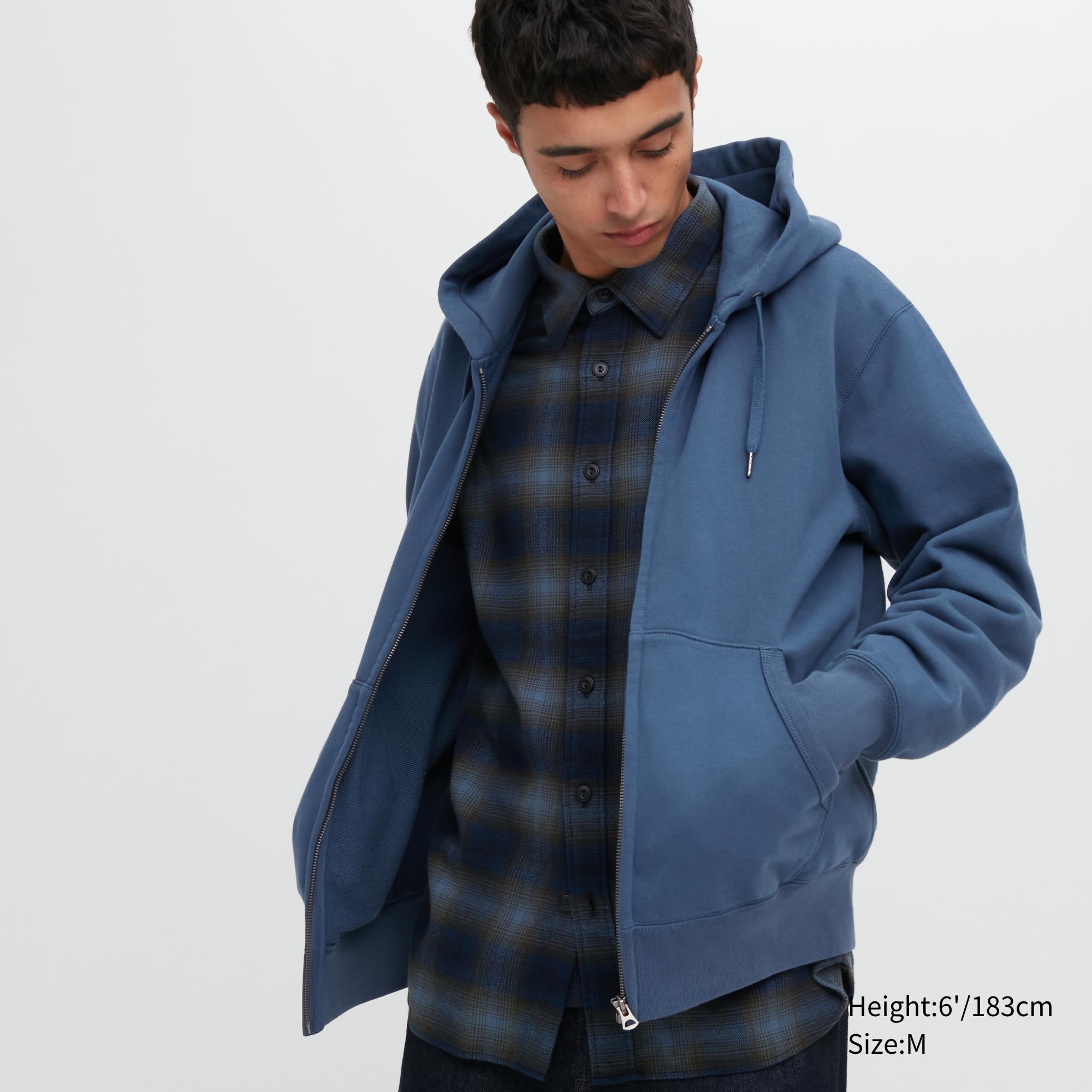 

Толстовка мужская UNIQLO 450189COL66 синяя S (доставка из-за рубежа), 450189COL66