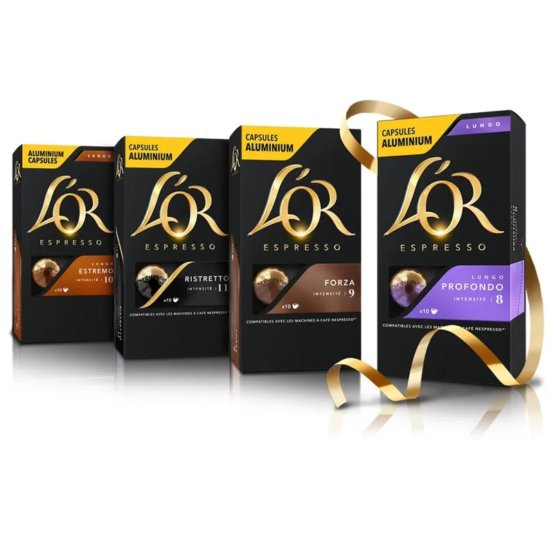 Кофе в капсулах Lor Насыщенные вкусы 2 для кофемашин Nespresso 40 шт 1599₽