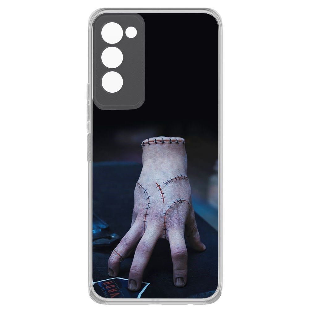 

Чехол-накладка Krutoff Clear Case Уэнсдей Аддамс - Вещь для TECNO Camon 18P, Прозрачный