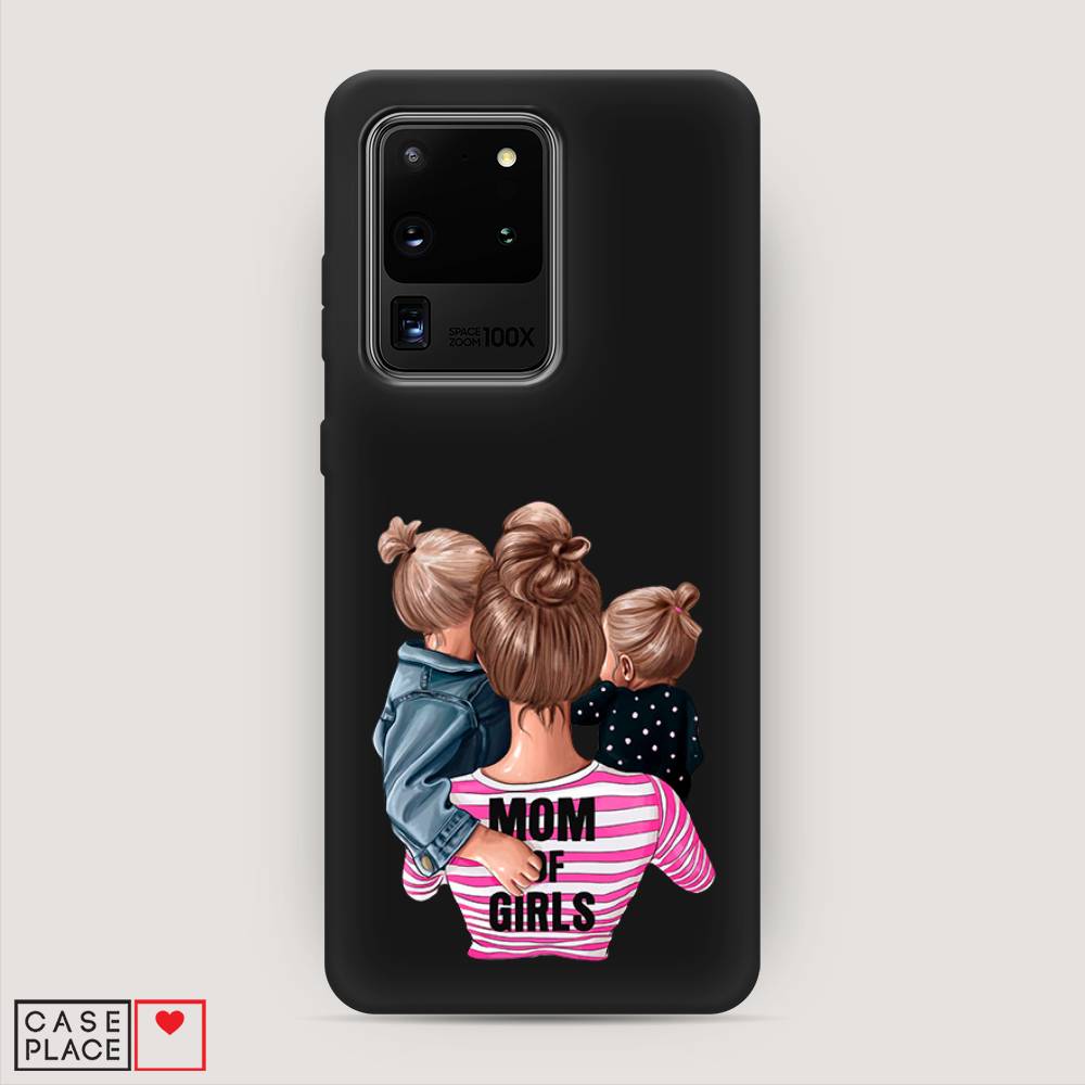 

Чехол Awog на Samsung Galaxy S20 Ultra "Mom of Girls", Разноцветный, 29452-1
