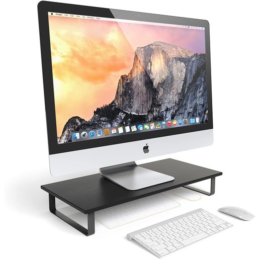 фото Подставка под монитор satechi classic monitor stand black (st-cmsk)