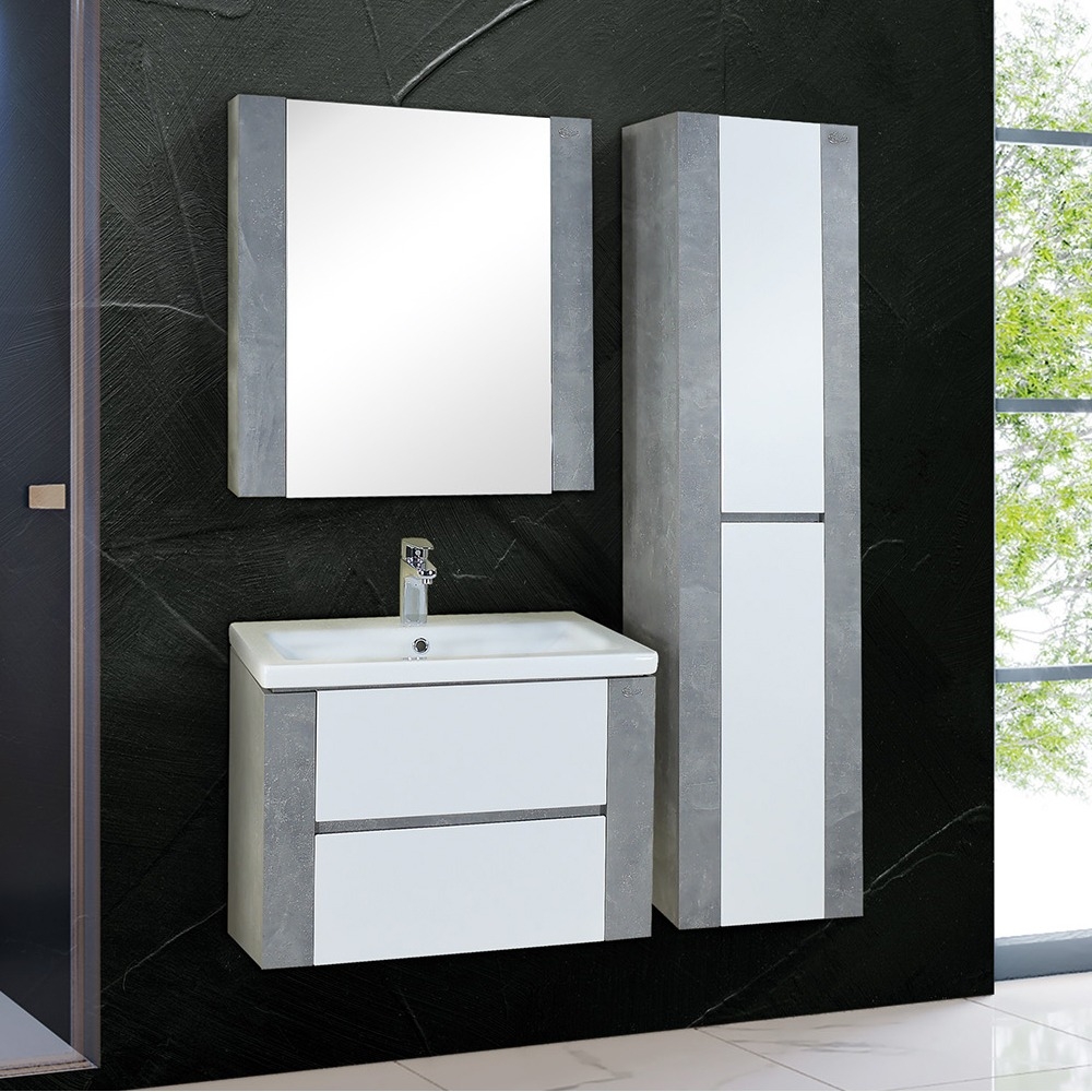 

Мебель для ванной Onika Стоун 70.13 ателье светлое