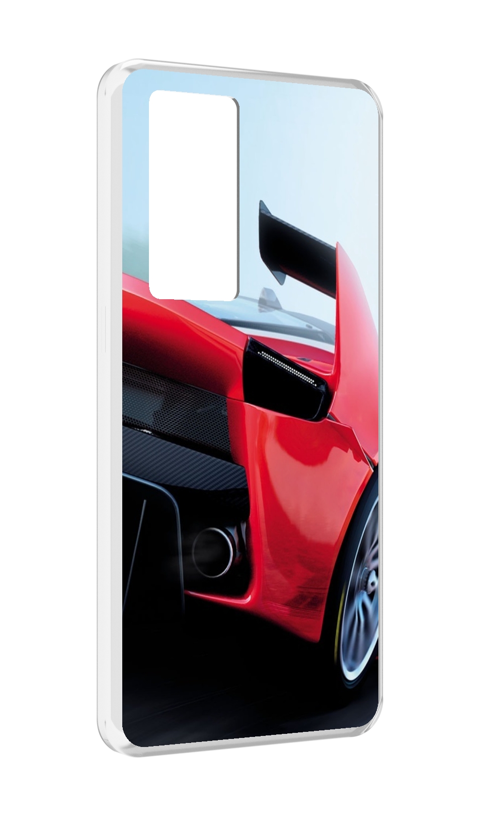 

Чехол MyPads Крыло-машины мужской для Realme GT Master Explorer Edition, Прозрачный, Tocco