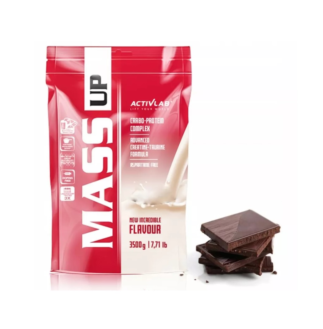 фото Гейнер activlab mass up, 3500 г, chocolate