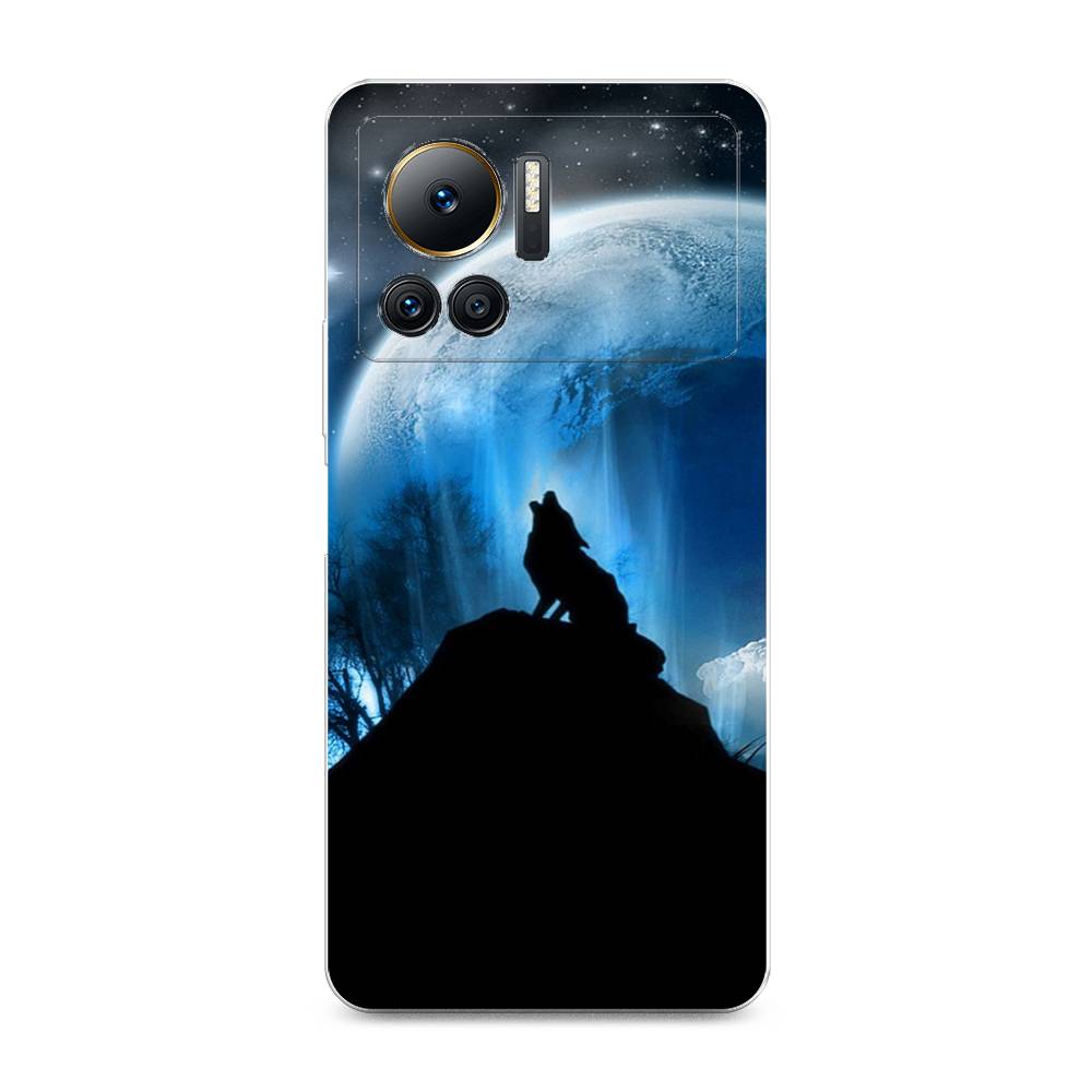 

Чехол на Infinix Note 12 VIP "Волк 2", Синий;черный;белый, 3101950-1
