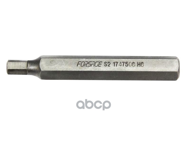 

Бита 6-Гранная H5x75ммl,10мм FORSAGE арт. F1747505, F1747505