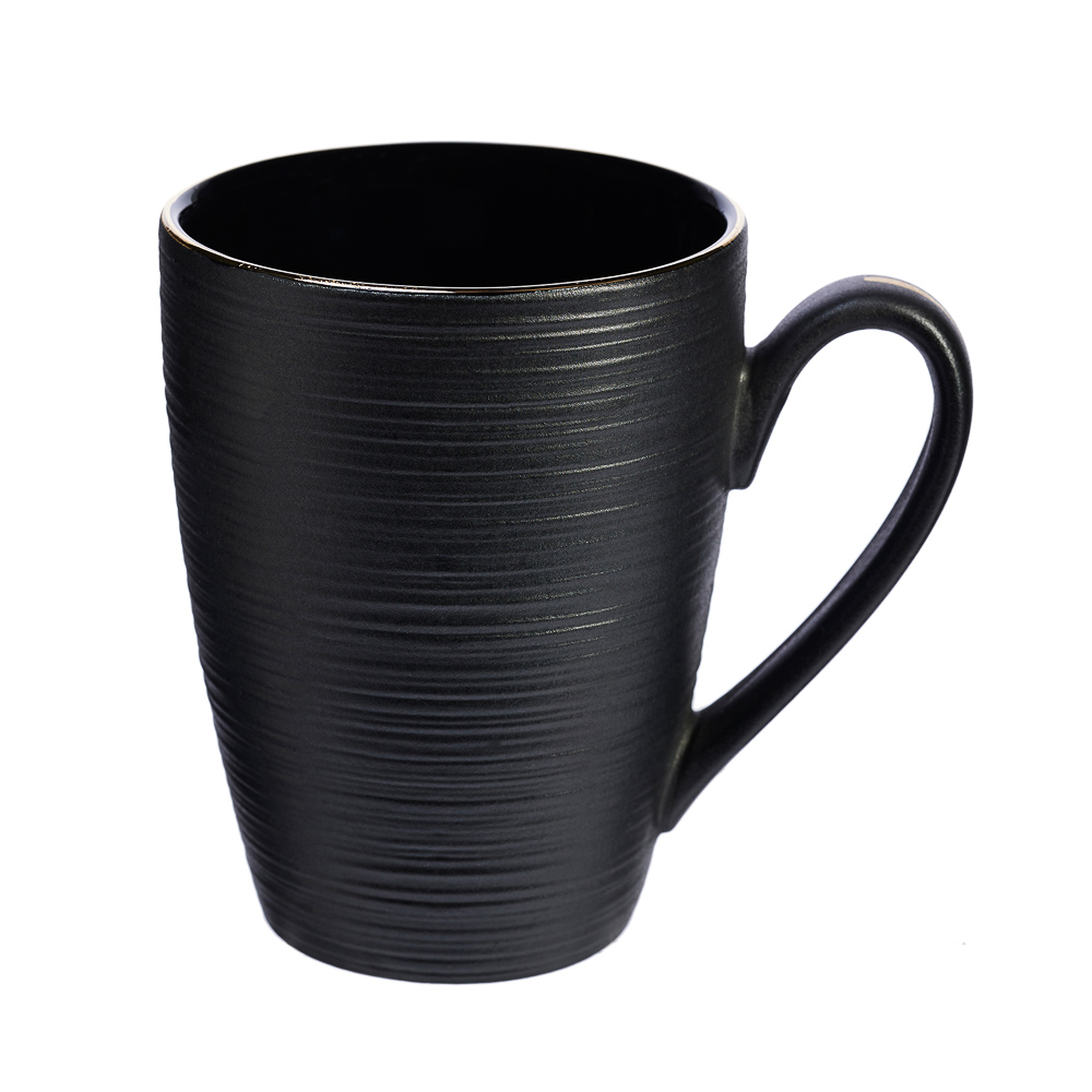 

BY COLLECTION Black Line Кружка, 350мл, фарфор, 816423