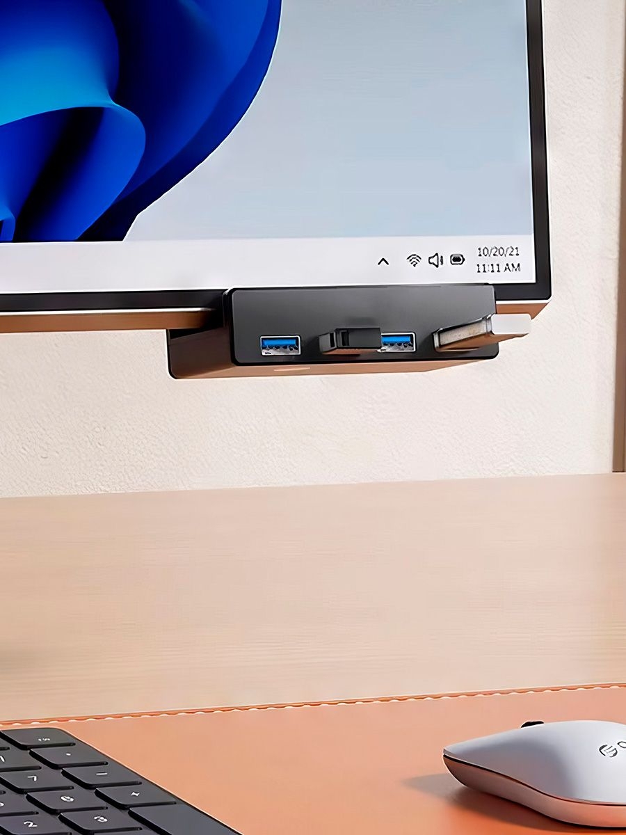 

USB-хаб ORICO MM8027-01, Черный