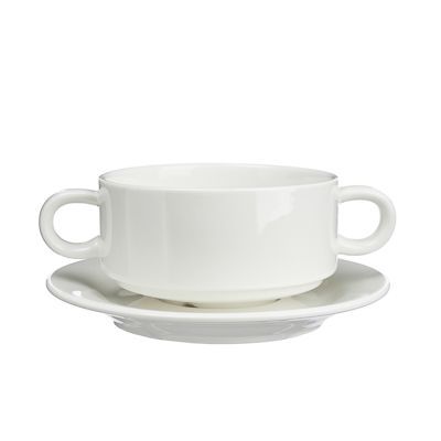 

Ivlev Chef Элеганс Бульонница с блюдцем, 330мл, 15см, фарфор, 824561