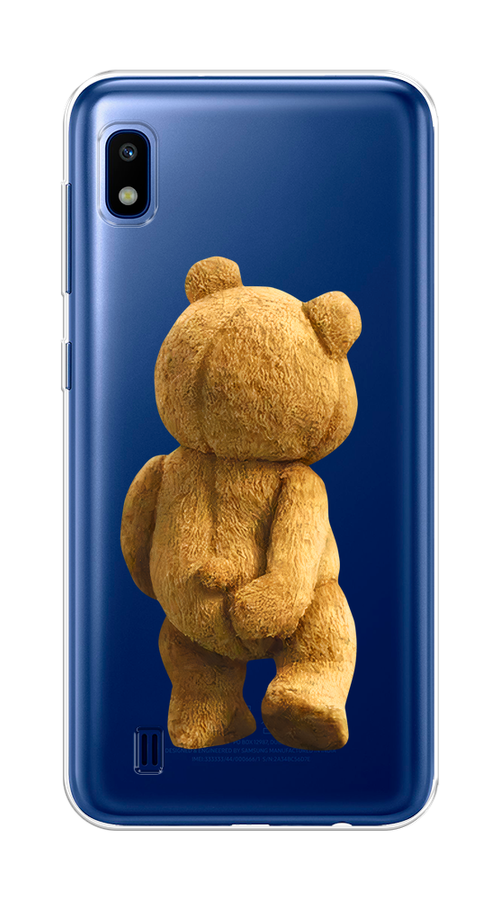 

Чехол на Samsung Galaxy A10 "Медвежья спина", Коричневый;прозрачный, 27950-1