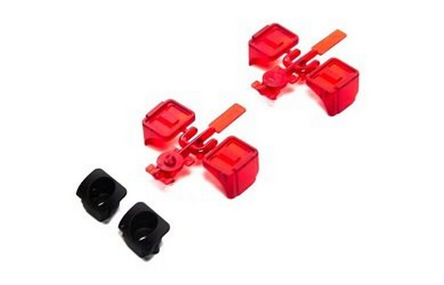 

Набор задней оптики Axial для кузова JEEP Gladitor JT (чёрный)