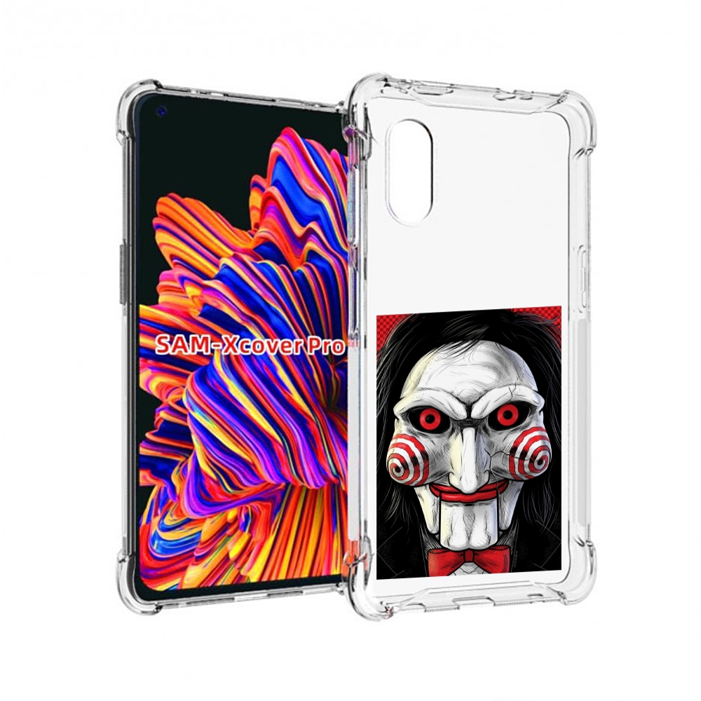 

Чехол MyPads кукла из пилы для Samsung Galaxy Xcover Pro 1, Прозрачный, Tocco