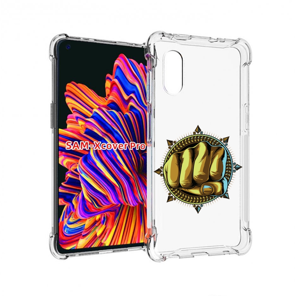 

Чехол MyPads кулак для Samsung Galaxy Xcover Pro 1, Прозрачный, Tocco