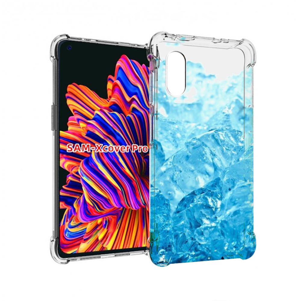 

Чехол MyPads кусочки-льда для Samsung Galaxy Xcover Pro 1, Прозрачный, Tocco