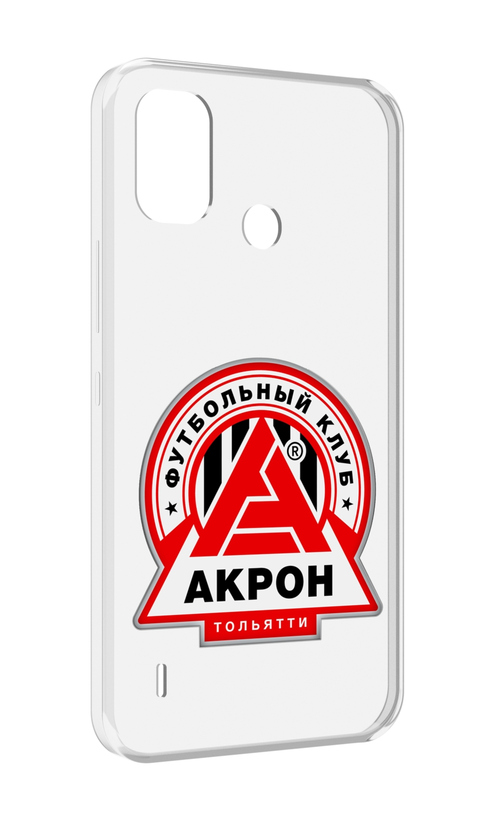 

Чехол MyPads фк-акрон-2 для Itel A48, Прозрачный, Tocco