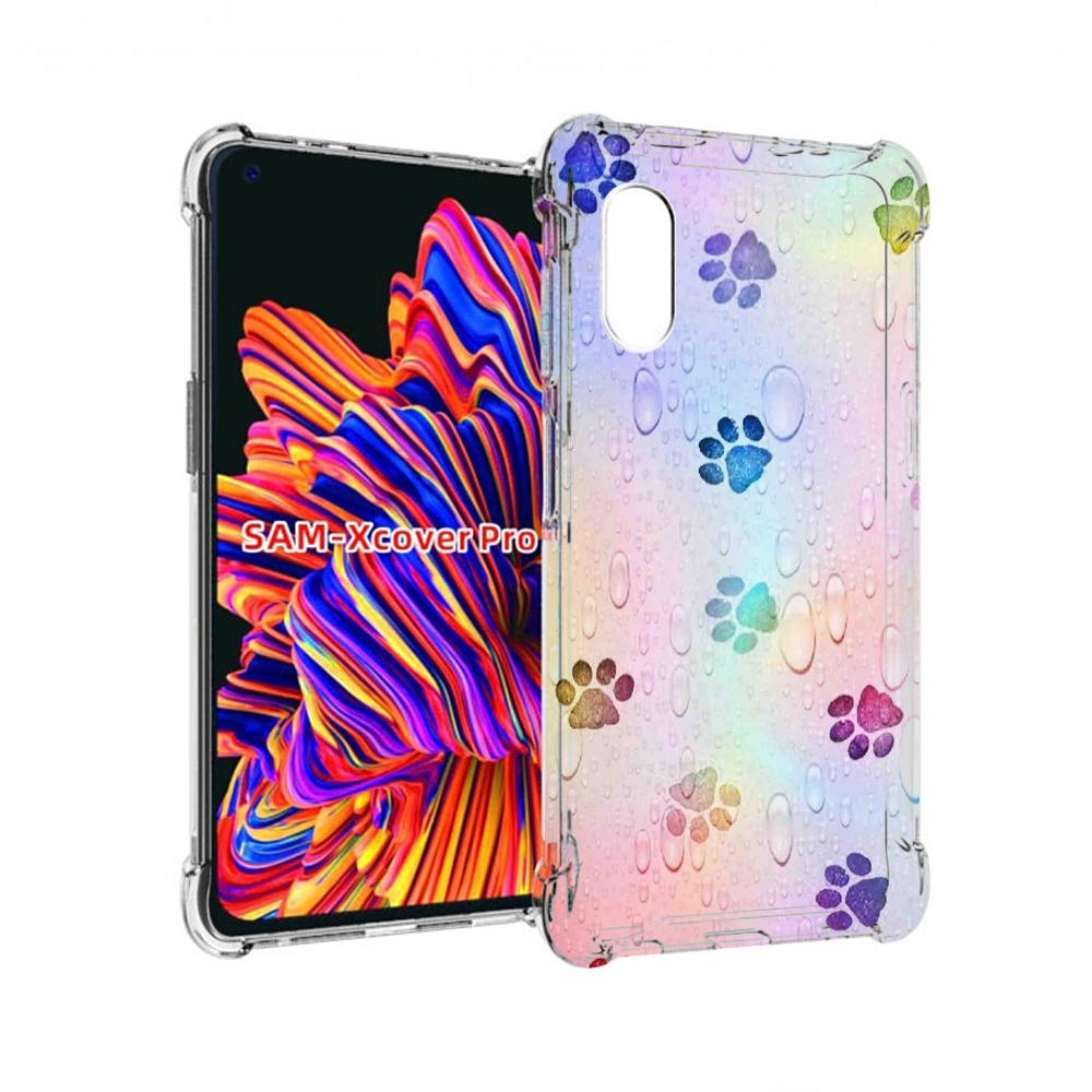 

Чехол MyPads лапки для Samsung Galaxy Xcover Pro 1, Прозрачный, Tocco