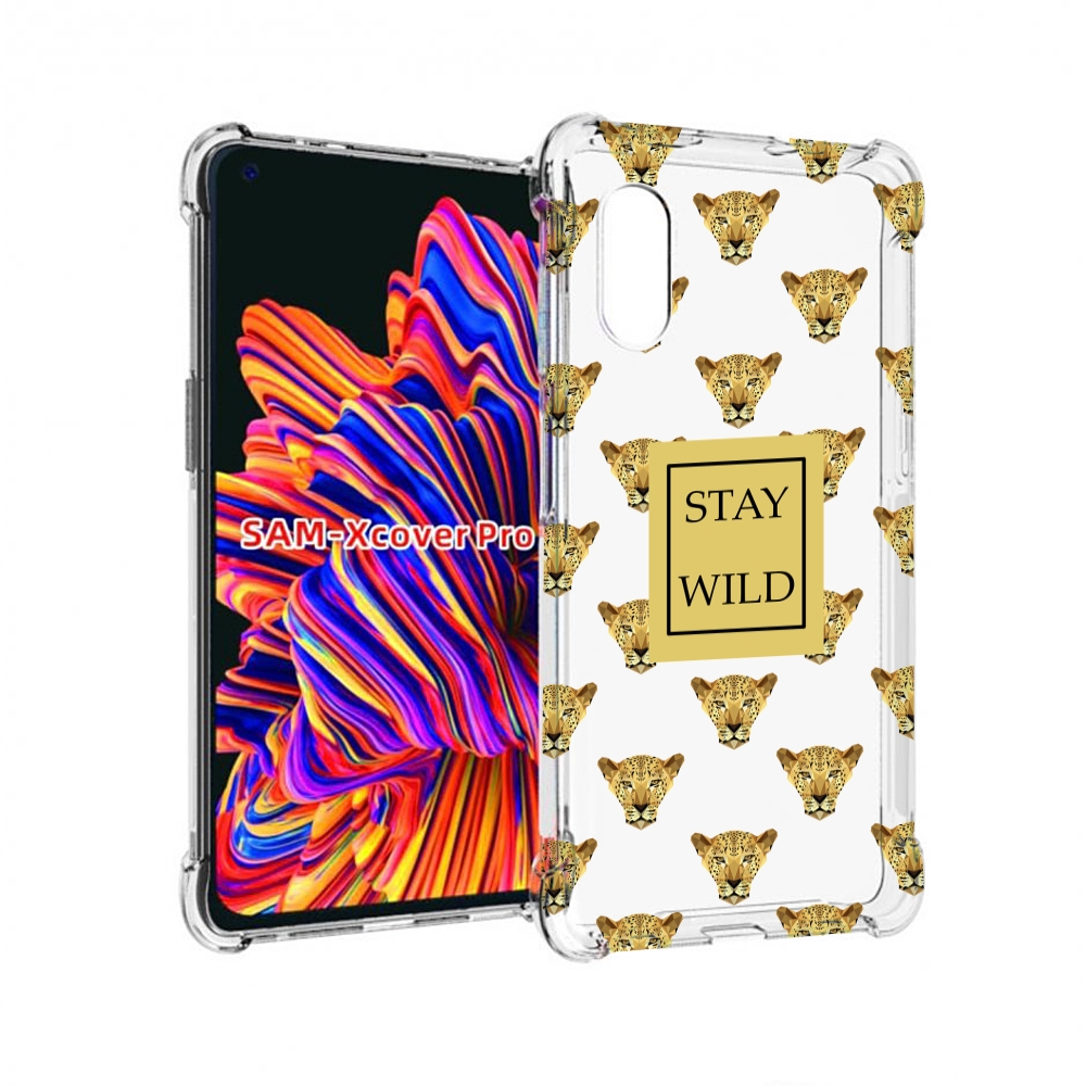 

Чехол MyPads леопард-вайлд для Samsung Galaxy Xcover Pro 1, Прозрачный, Tocco