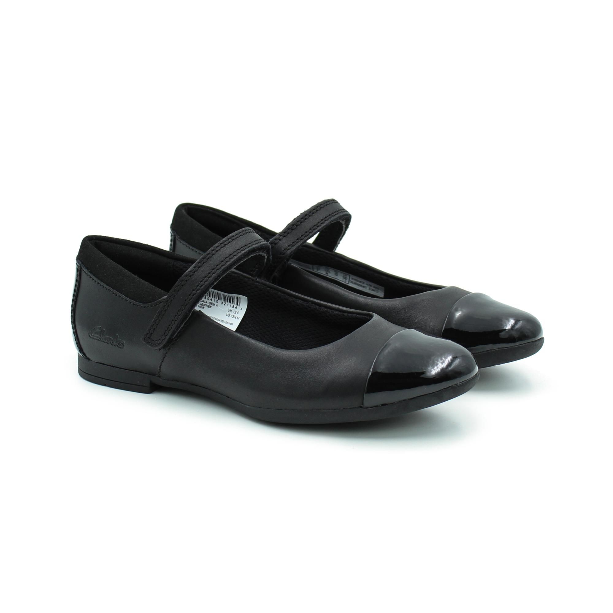 

Туфли Clarks Scala Gem K 26149553 цв. черный р. 32, Scala Gem K 26149553