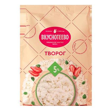 Творог рассыпчатый Вкуснотеево 5% 450 г