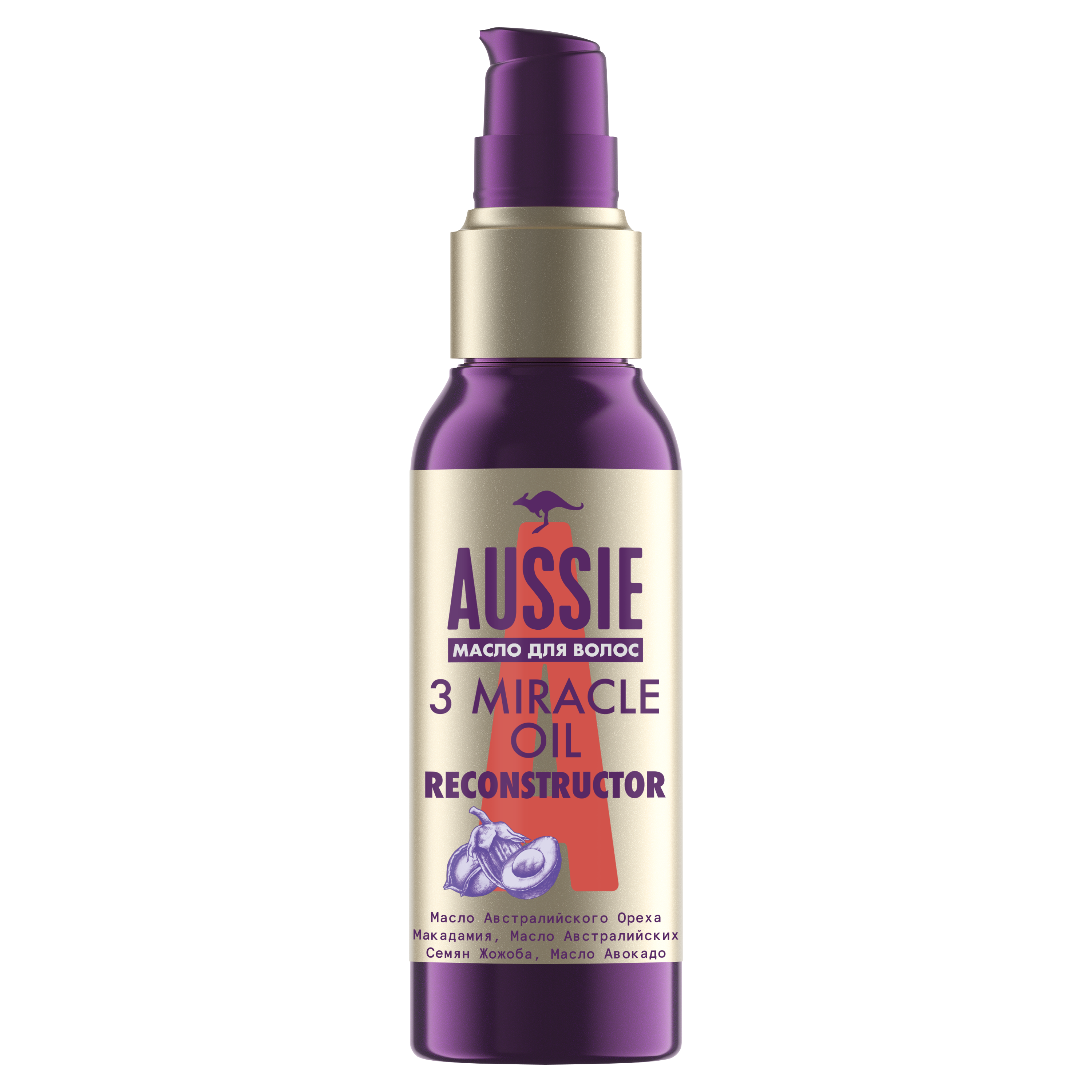 Масло для волос AUSSIE 3 Miracle Oil 100 мл